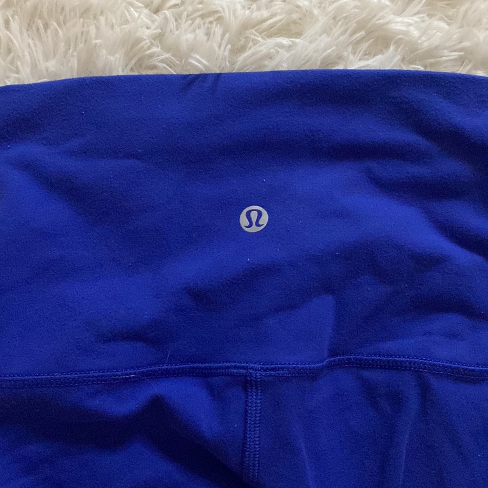 royal blue lululemon leggings